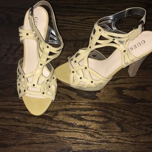 Nine West Buttercream Sandals *Worn Once*